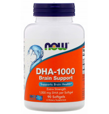 NOW DHA-1000 Brain Support 90 капсул