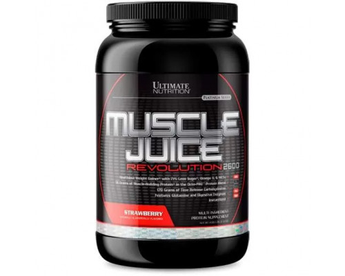 Гейнер Ultimate Nutrition Muscle Juice Revolution 2600 2120 г, Сливочное Печенье
