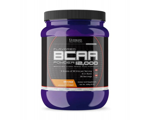 БЦАА Ultimate Nutrition BCAA Powder 12000 228 г, Апельсин
