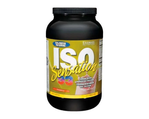 Сывороточный протеин Ultimate Nutrition Iso Sensation 93 907, Печенье-Крем