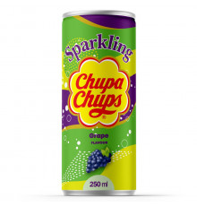 Напиток газированный Chupa Chups 250 мл, Виноград
