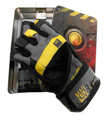 Перчатки Mad Max Signature MFG-880 Black-Yellow, Размер XXL
