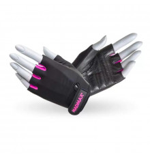 Перчатки женские Mad Max Rainbow MFG-251 Black-Pink, Размер L