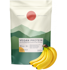 Elementica Organic Vegan Protein 300 г, Банан