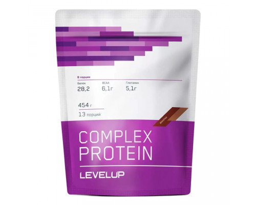 Многокомпонентный протеин Level Up Complex Protein 454 г, Шоколад