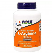 NOW L-Arginine 1000 мг 120 таблеток
