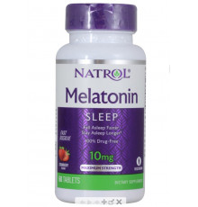 Natrol Melatonin 10 мг Fast Dissolve 15 таблеток