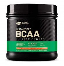 Optimum Nutrition BCAA 5000 Powder 380 г, Фруктовый пунш