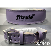 Ремень FitRule Leather Weight Lifting Belts 4 inch wide  art.1340, Размер М