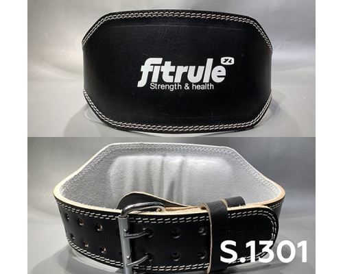 Ремень FitRule Leather Weight Lifting Belts 6 inch wide art.1301, Размер S