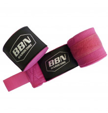 Best Body Бинты для бокса BBN Hardcore 2х350см, Розовые