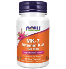 NOW MK-7 Vitamin K-2 100 мкг, 60 капсул