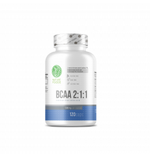 Nature Foods BCAA 2:1:1 500 мг 120 капсул