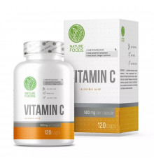Nature Foods Vitamin C 500 мг 60 капсул