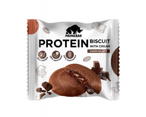 Prime Kraft Protein Biscuit 40 г, Соленая карамель
