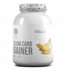 Nature Foods Slow Carb Gainer 3000 г, Банан