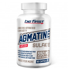 Be First Agmatine Sulfate Capsules 90 капсул