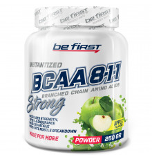 Be First BCAA 8:1:1 Instantized Powder 250 г, Яблоко