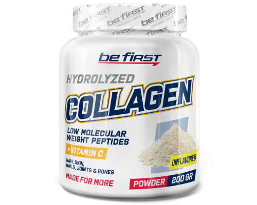 Be First Collagen + Vitamin C 200 г, Без вкуса
