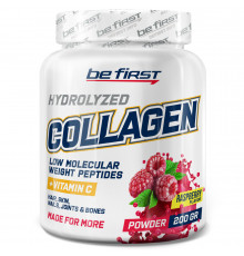 Be First Collagen + Vitamin C 200 г, Малина