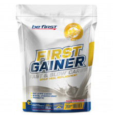 Be First Gainer Fast & Slow Carbs 1000 г, Ваниль