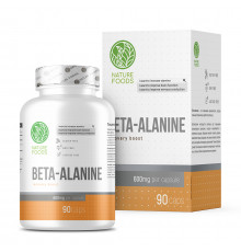 Nature Foods Beta Alanine 600 мг 90 капсул
