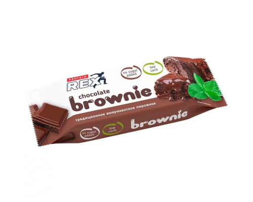 ProteinRex Шоколад Brownie 50 г, Апельсин