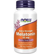 NOW Melatonin 10 мг, 100 капсул