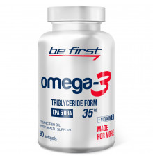 Be First Omega-3 +Vitamin E 90 капсул