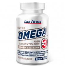 Be First Omega-3 60% High Concentration 60 капсул