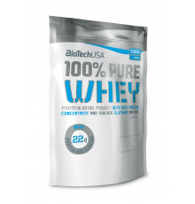 BioTech USA 100% Pure Whey 1000 г, Вишневый йогурт
