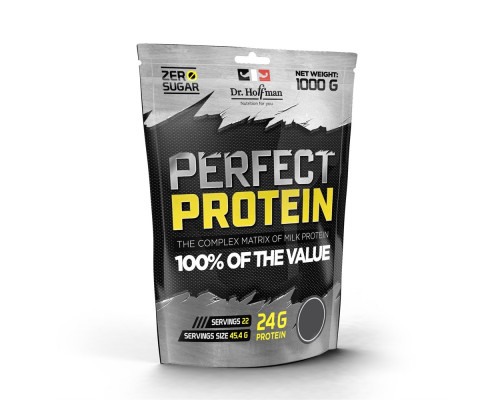 Многокомпонентный протеин Dr. Hoffman Perfect Protein 1000 г, Фисташковое мороженое