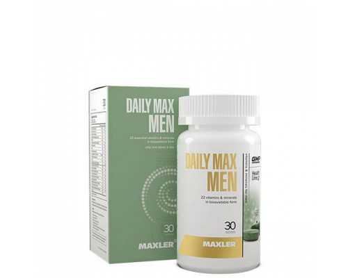 Комплекс витаминов для мужчин Maxler Daily Max Men, 30 таблеток
