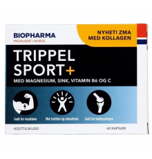 Biopharma ZMA Trippel Sport+ 60 капсул