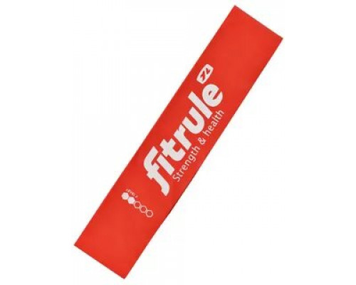 Фитнес-резинка для ног FitRule, Красный, 5кг