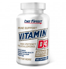 Be First Vitamin D3 2000 IU, 60 капсул