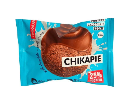 Chikalab ChikaPie 60 г (коробка 9 шт.), Шоколад
