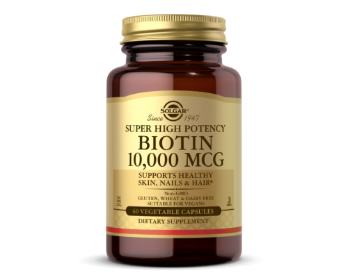 Solgar Biotin 10000 мкг 60 капсул