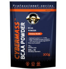 Cybermass BCAA Powder 300 г, Без вкуса