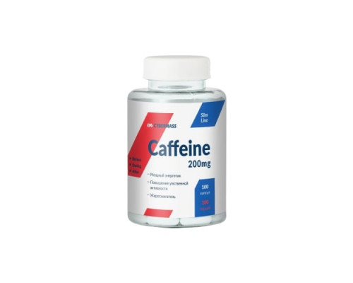 CyberMass Caffeine 200 мг 100 капсул