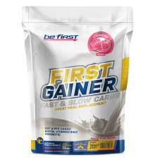 Be First Gainer Fast & Slow Carbs 1000 г, Клубника