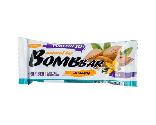 BombBar Protein Bar 60 г, Двойной шоколад