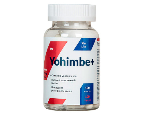 Йохимбин RAVNUTRITION Yohimbine HCL 5 мг, 100 таблеток