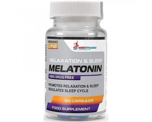 WestPharm Melatonin 5 мг 60 капсул