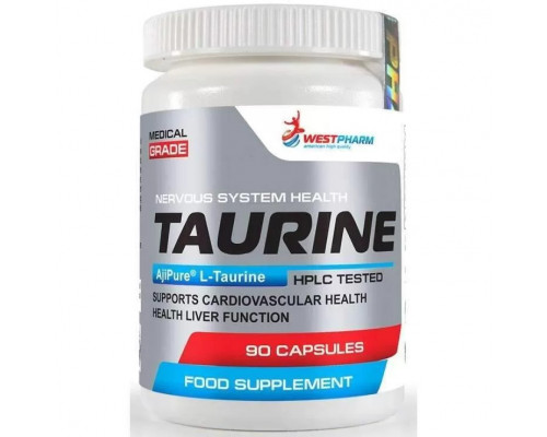 WestPharm Taurine 500 мг 90 капсул