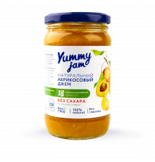 Yummy Foods Yummy Jam без сахара 350 г, Яблоко-Корица