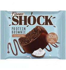 FitnesSHOCK Protein Brownie 50 г, Кокосовый пирог
