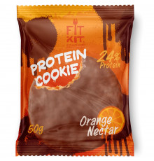 Fit Kit Protein Сhocolate Сookie 50 г, Апельсиновый нектар
