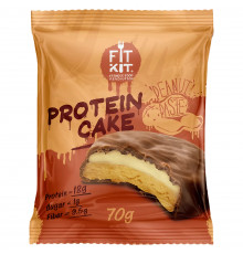 Fit Kit Protein Cake с суфле 70 г, Арахис