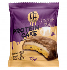 Fit Kit Protein Cake с суфле 70 г, Ромовая баба